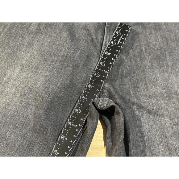 5.11 Tactical Jeans Men 38 x30 Black Defender Flex Slim Denim Pants Charcoal - Picture 6 of 9